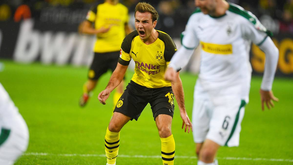 MARIO GÖTZE (ab 34. Minute für Alcacer): Natürlich nicht mit den Stürmer-Qualitäten eines Alcacer. Bereitete aber erstmals seit April 2013 zwei Tore für den BVB vor. Ganz fein vor allem sein Zuspiel beim 2:1 in der 54. Minute auf Reus. Auch als Ballverteiler mit seinem technischen Qualitäten wertvoll. Leistete als erster Mann beim Pressing zudem ein großes Arbeitspensum. SPORT1-Note: 2,5