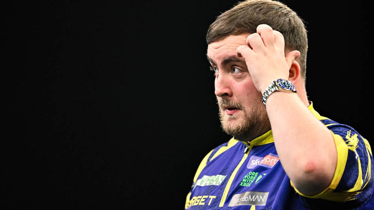 Luke Littler ist die neue Nummer eins der Darts Order of Merit