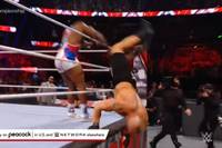 Die erneute Krönung von Brock Lesnar zum WWE-Champion bei Day 1 lief nicht ohne Hindernisse: Bobby Lashley verpasst dem "Beast" im Titelmatch einen spektakulären Spear.