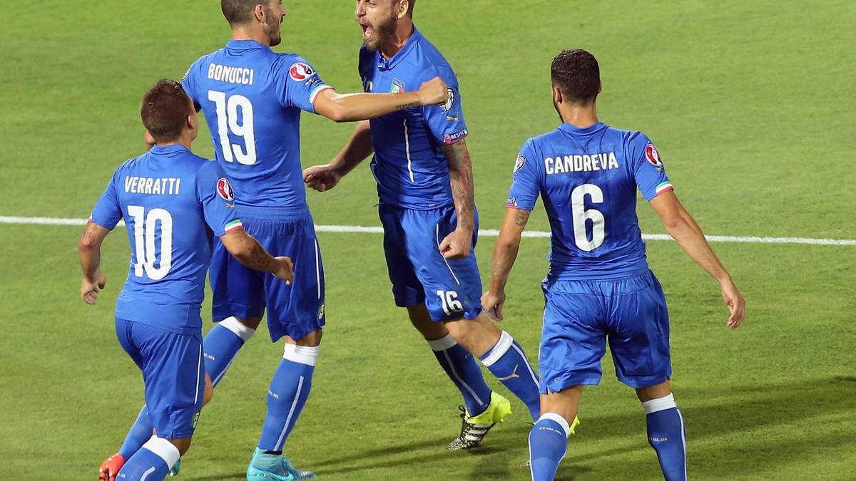 Es bleibt beim Sieg der Italiener. Damit steuert Squadra Azzurra weiter klar auf Endrunden-Kurs