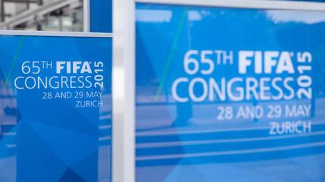 Der 65. FIFA-Kongress findet in Zürich statt