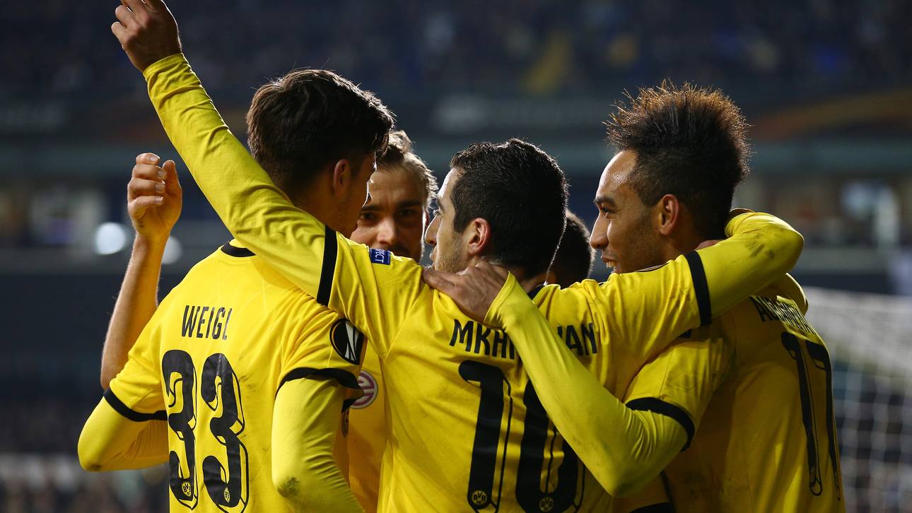 Aubameyang schießt BVB ins Viertelfinale
