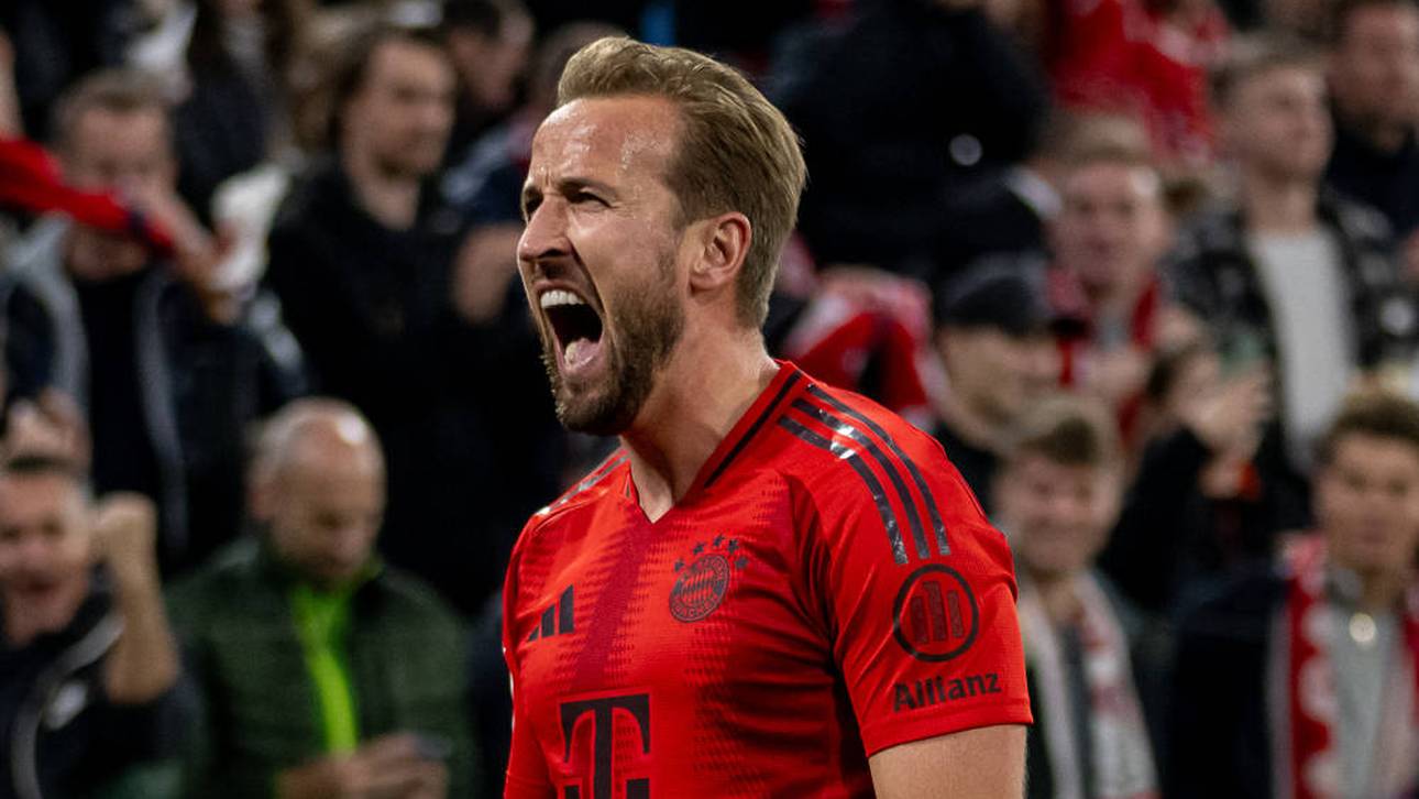 Harry Kane schießt drei Tore gegen den VfB Stuttgart