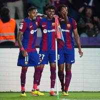 Der FC Barcelona hat im Rennen um die Vizemeisterschaft auch dank Jungstar Lamine Yamal wieder die Nase vorn. Am viertletzten Spieltag setzen sich die Katalanen gegen San Sebastian durch.