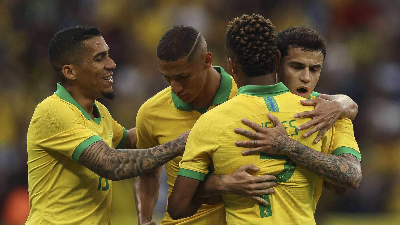 Brasilien feiert Kantersieg