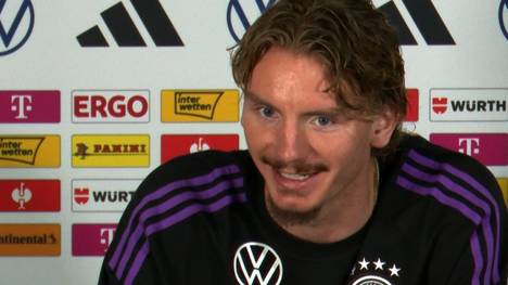 Nick Woltemade hat sein Länderspieldebüt für die A-Nationalmannschaft hinter sich und tritt nun zur U21-EM an. Der DFB-Profi spricht über die Begegnung mit Cristiano Ronaldo.