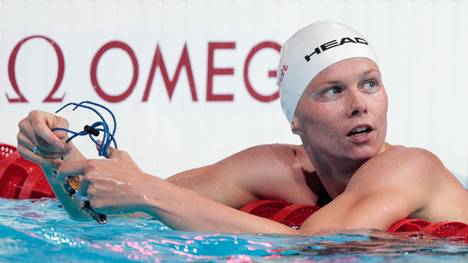 Schwimmen: Britta Steffen geschockt nach Doppel-Rücktritt , Britta Steffen gewann 2008 bei den Olympischen Spielen zwei mal Gold
