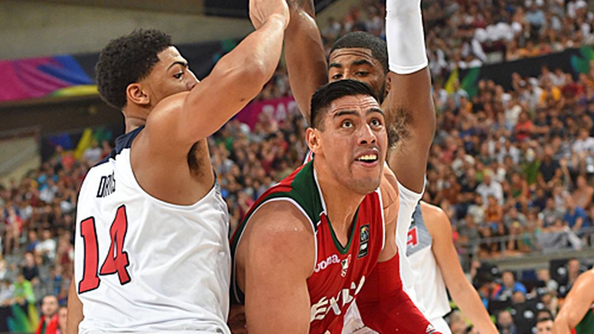Los geht's mit dem Achtelfinale der Basketball-WM. Ab jetzt wird jeder Fehler teuer, doch das Team USA hat mit Gegner Mexiko eine recht überschaubare Herausforderung vor der Brust. Zwar erzielt Gustavo Ayon für die Mexikaner 25 Punkte, genug ist das aber nicht...