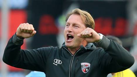 Coach Ralph Hasenhüttl spielt mit dem FC Ingolstadt eine starke Bundesliga-Saison 