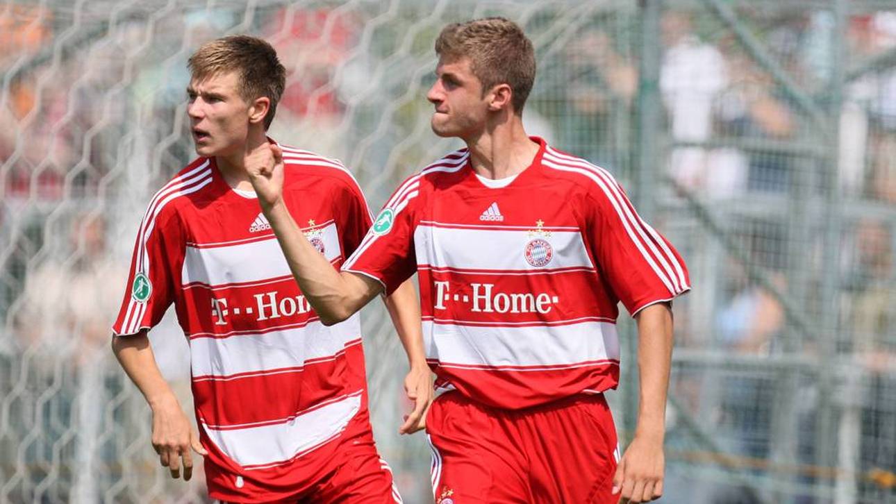 Holger Badstuber (l.) spielte mit Thomas Müller (r.) noch bei den FCB-Amateuren