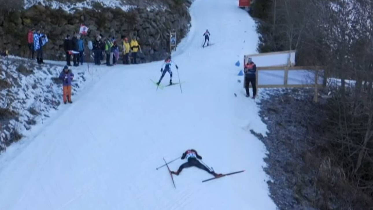 Deutscher Ski-Star bricht zusammen