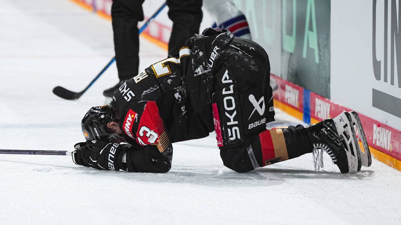 Die Eishockey-WM ist für Lukas Reichel beendet