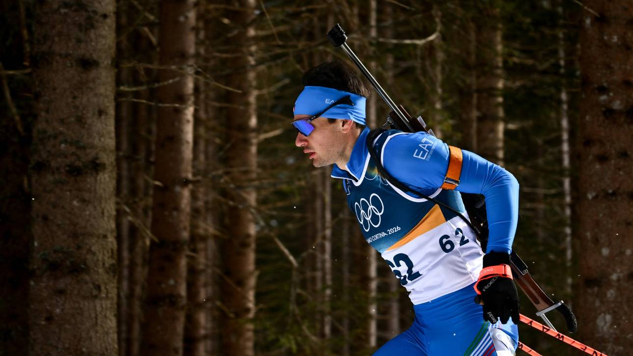 Nach Schrecksekunde: Biathlet Giacomel gibt Entwarnung