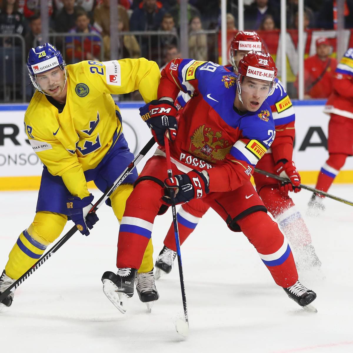 Eishockey-WM Russland gewinnt Eröffnungsspiel gegen Schweden