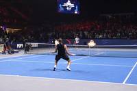 Alexander Zverev spielt in der Wiener Stadthalle groß auf und krönt sich mit diesen Schlägen zum zweiten Mal in Folge zum König von Red Bull BassLine.