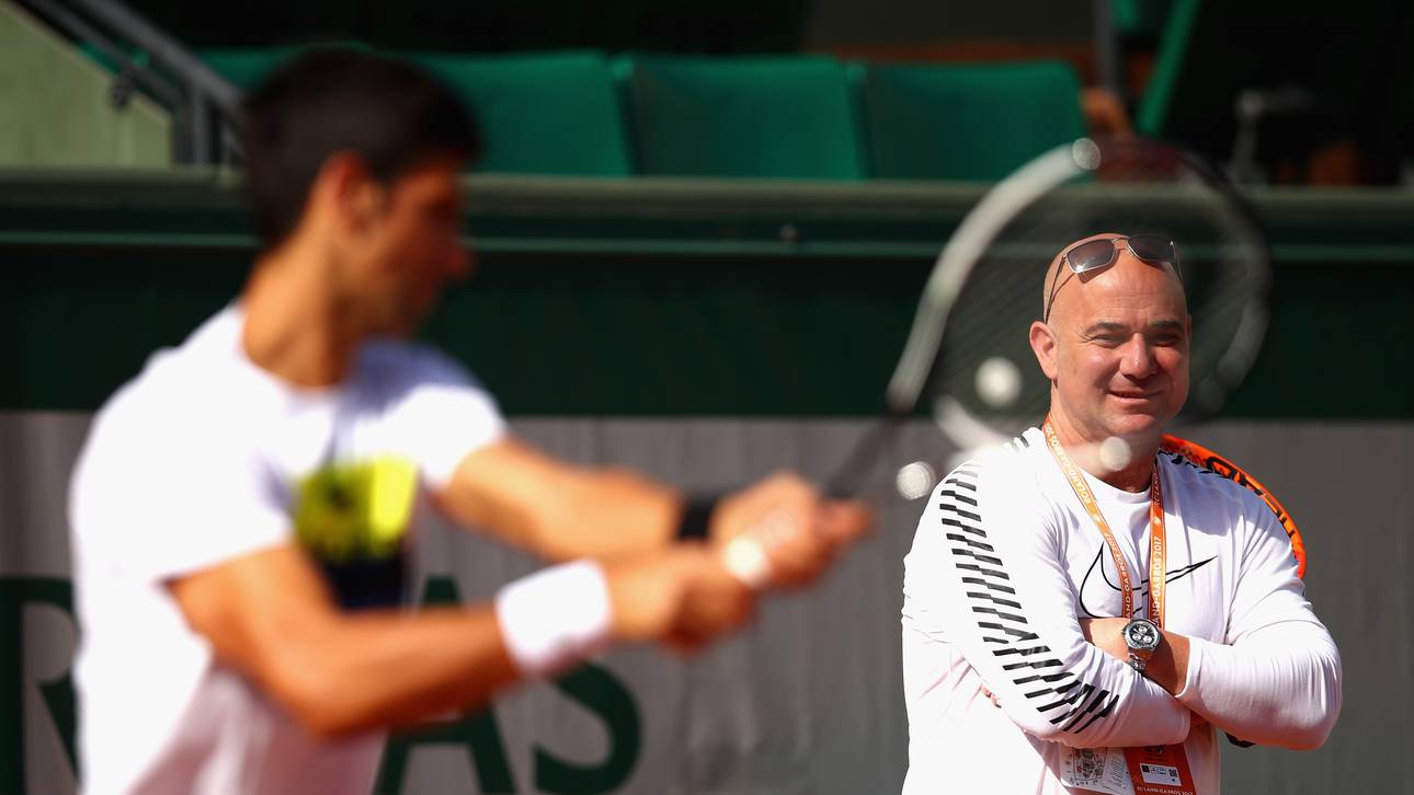 Wimbledon: Agassi betreut Djokovic