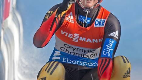Natalie Geisenberger gewann mit der deutschen Staffel am Königssee