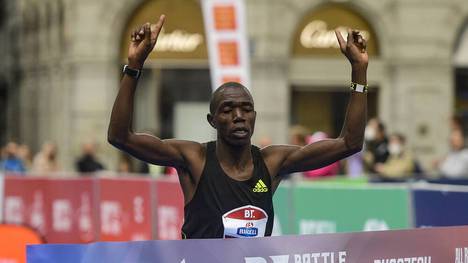 Benson Kipruto gewann den Boston-Marathon