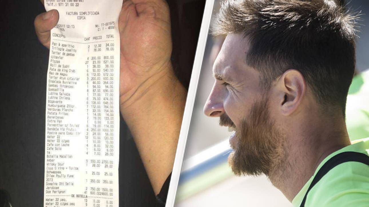 Ibiza-Rechnung: Messi wehrt sich
