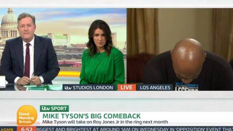 Ein Interview von Mike Tyson mit "Good Morning Britain" sorgt für Wirbel