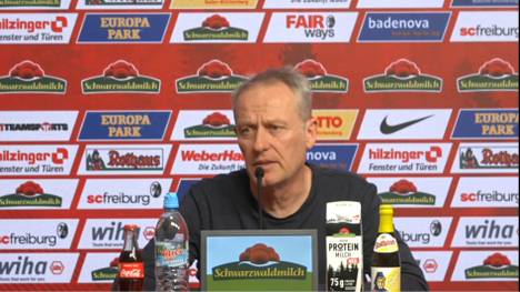 Freiburg-Trainer Christian Streich zeigt sich vom Einmarsch Russlands in die Ukraine betroffen. Sein Mitgefühl gilt allen Betroffenen in der Ukraine und in Russland.