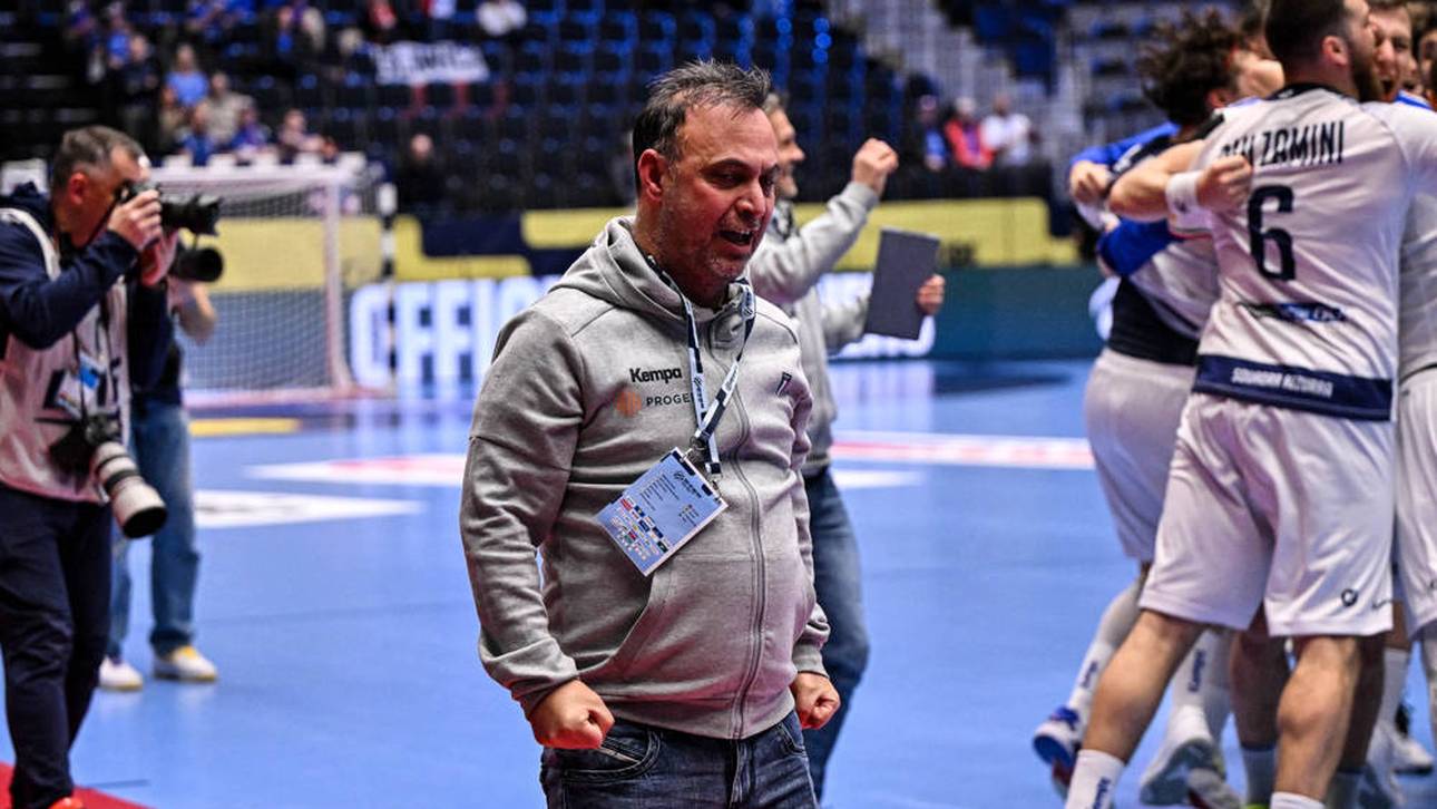 Bob Hanning schied mit den Italienern bei der Handball-EM aus