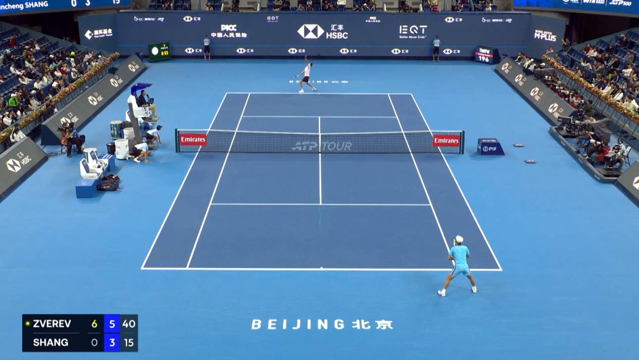 In 55min! Zverev überrollt Lokalmatador