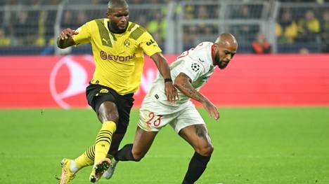 Anthony Modeste spielt gegen Kopenhagen im Sturm