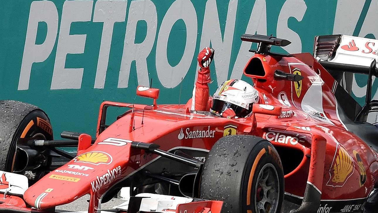 Vettel gewinnt Rennen in Malaysia