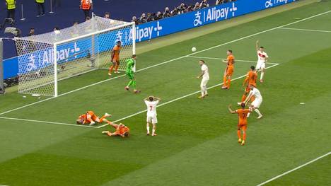 Im Viertelfinale Türkei gegen Niederlande bei der UEFA EURO 2024 hat sich die Elftal mit 2:1 durchgesetzt.