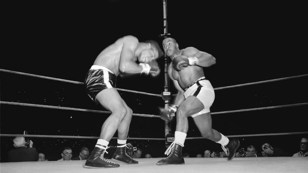 CHARLES "SONNY" LISTON: Einen Rekord stellte auch Liston im Jahr 1962 auf. In der ersten Runde schlug er Patterson durch Knockout – der schnellste K.o.-Sieg, der je gegen einen aktuellen Weltmeister im Schwergewicht gelang