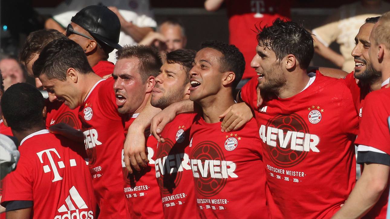 So läuft die Meisterfeier der Bayern