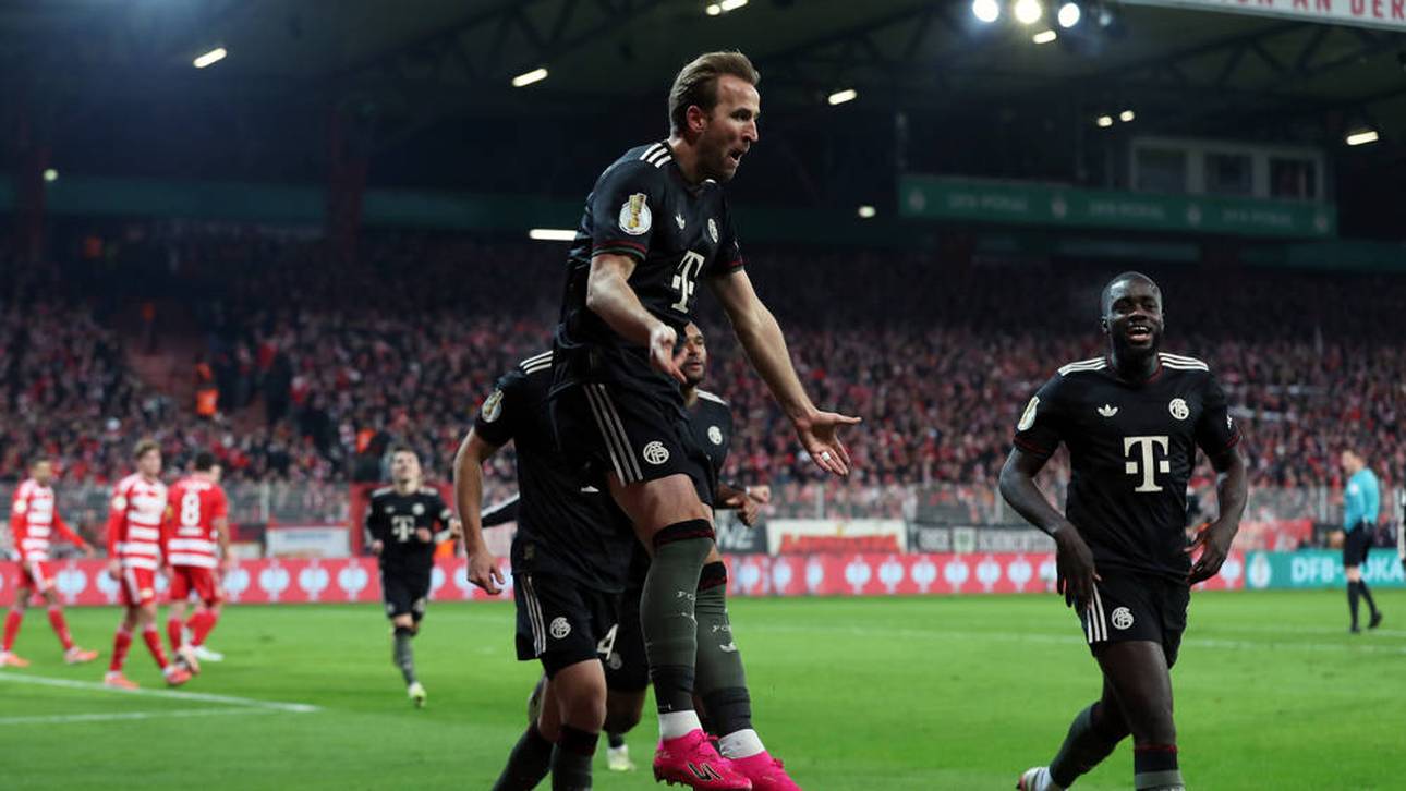 Der FC Bayern feiert einen umkämpften Pokalsieg gegen Union Berlin