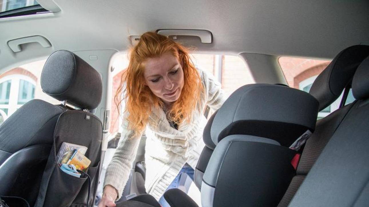 Wie sichere ich den Kindersitz?