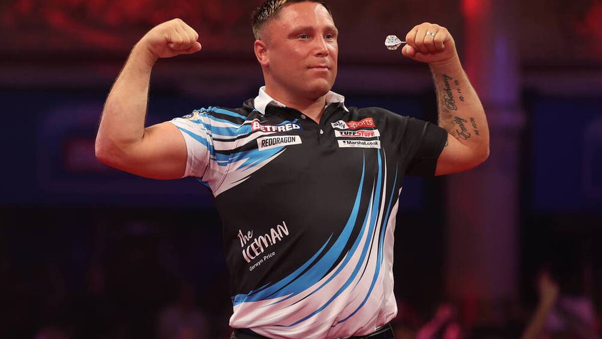 Darts Gerwyn Price steht bei World Grand Prix im Achtelfinale