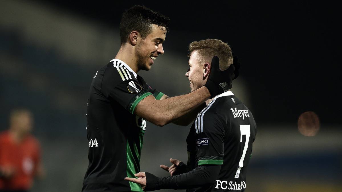 Schalke 04 ist der zweite deutsche Trumpf. Im Gegensatz zum BVB haben die Königsblauen ihre Gruppe gewonnen, sogar Franco Di Santo (l.) trifft auf internationaler Bühne regelmäßig. S04 kann Europa - und bleibt dort trotz wechselhafter (Liga-)Leistungen brandgefährlich. Das gilt es gegen Schachtjor Donezk nun erneut zu beweisen