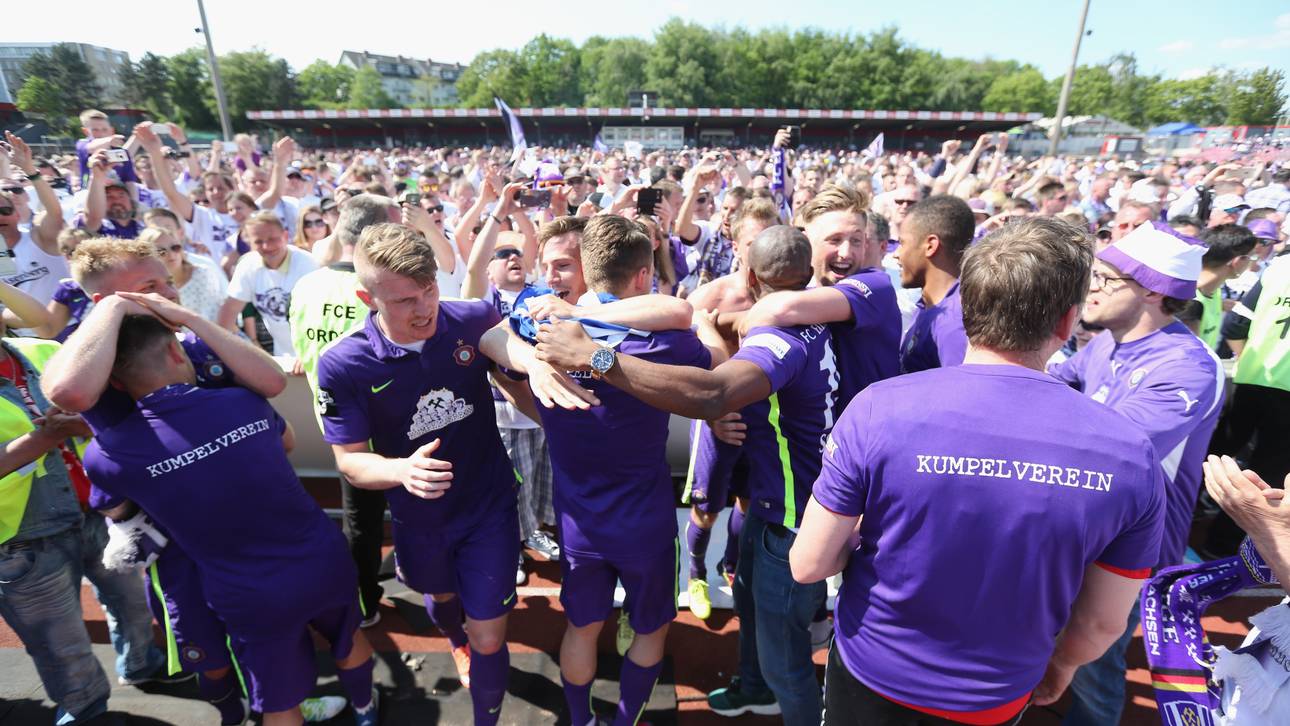 Erzgebirge Aue macht Aufstieg klar