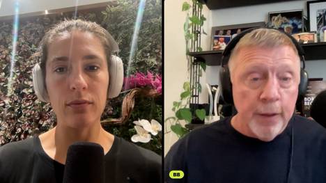 Boris Becker und Andrea Petkovic analysieren die bittere Halbfinalniederlage von Alexander Zverev gegen Carlos Alcaraz.