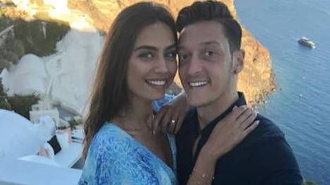 Mesut Özil entspannt derzeit im Urlaub in Griechenland