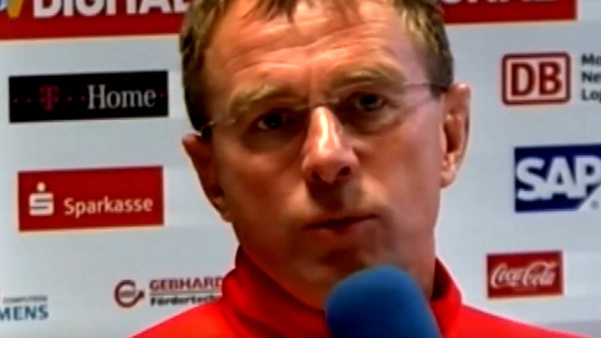 Uli Hoeneß und Ralf Rangnick, lange Zeit war es eine Fehde zwischen zwei Alphatieren.  Nun könnte Rangnick neuer Bayern-Trainer werden.