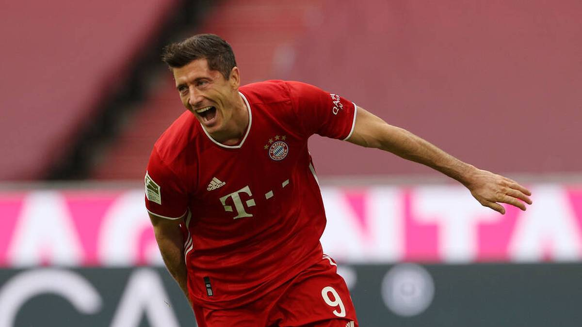 Robert Lewandowski ist zum sechsten Mal Torschützenkönig der Bundesliga - und das mit einer phantastischen Marke. SPORT1 zeigt die Torjägerliste