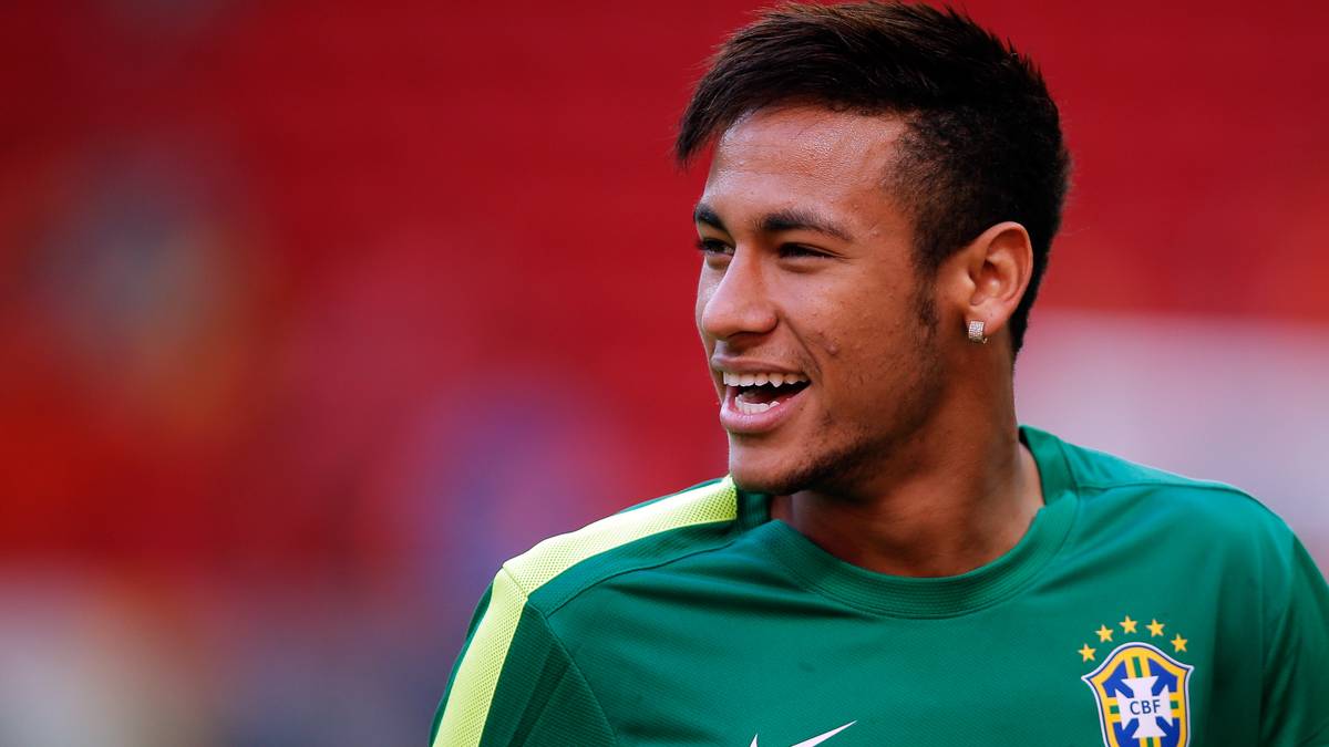 Während des Confederations Cups in seiner Heimat präsentiert sich Neymar im Juni 2013 plötzlich mit einem für seine Verhältnisse erstaunlich dezenten Haarschnitt