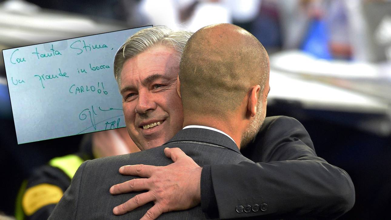 Diese Nachricht hinterließ Guardiola