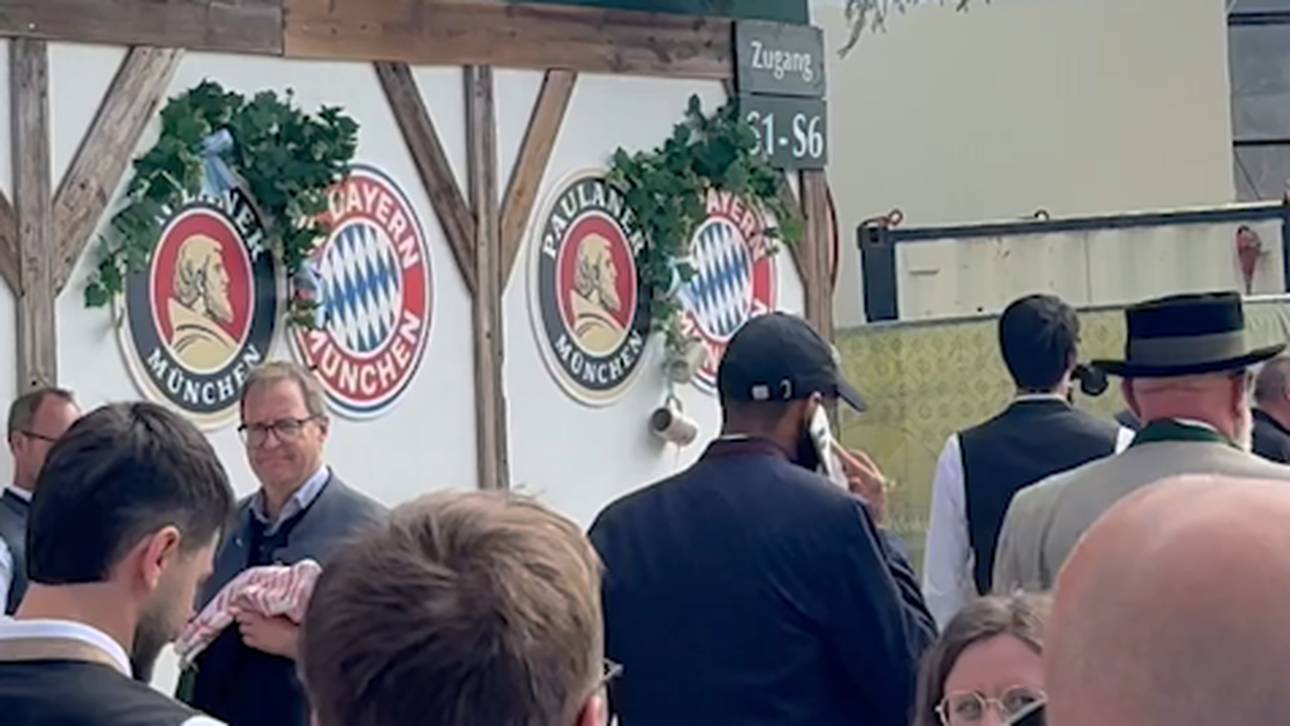 Dieser Bayern-Star verließ die Wiesn als Erster