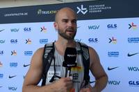 Der Speerwerfer Julian Weber spricht im Interview über seinen deutschen Meistertitel.