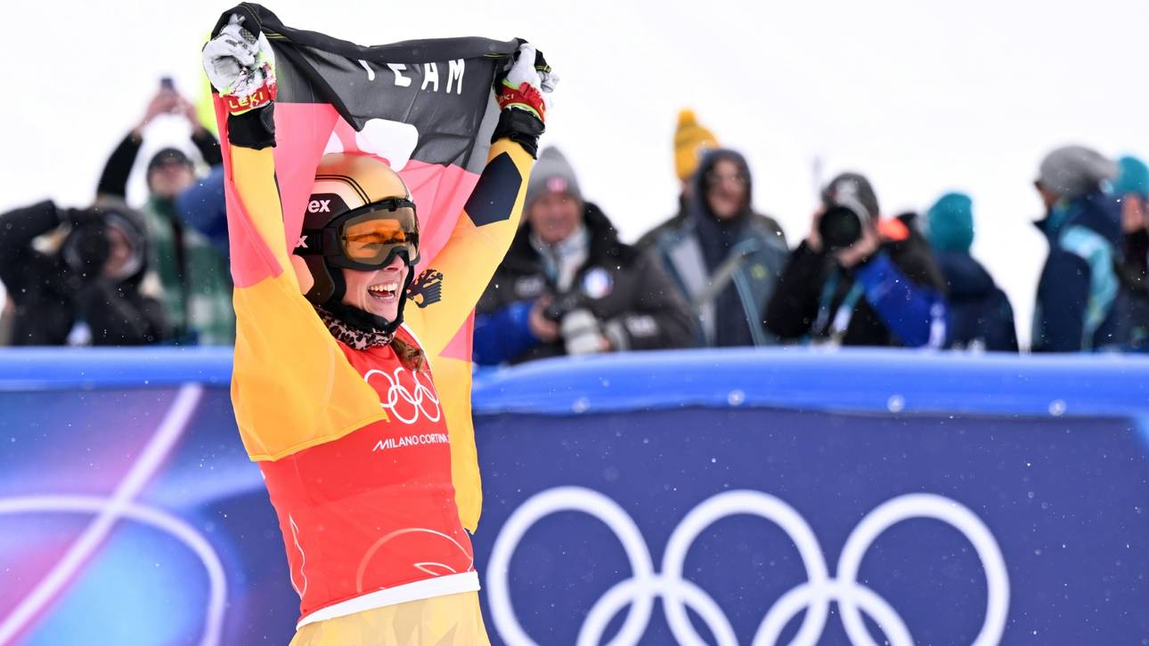 Das Rennen ihres Lebens: Gold für Skicrosserin Maier