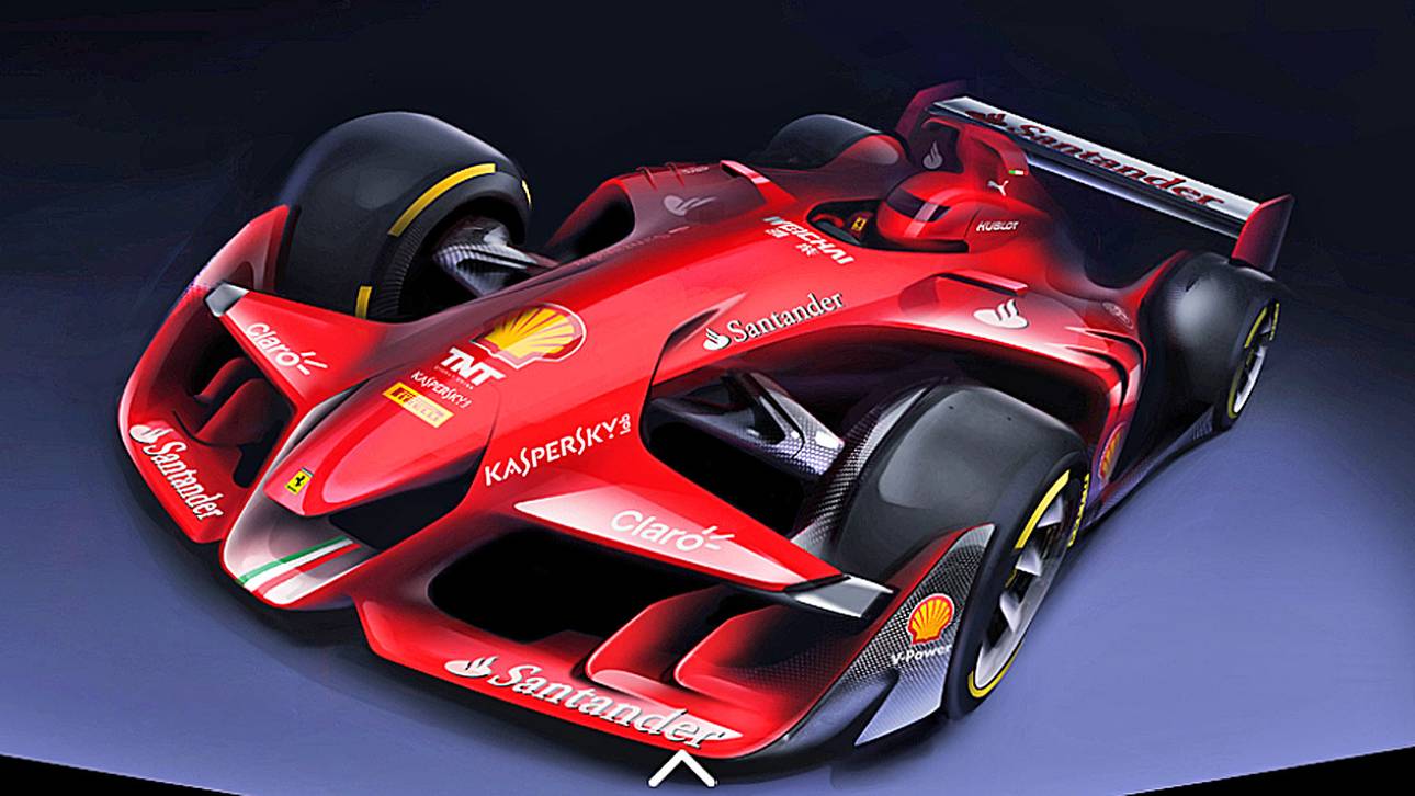 Ferrari zeigt Vision eines F1-Autos