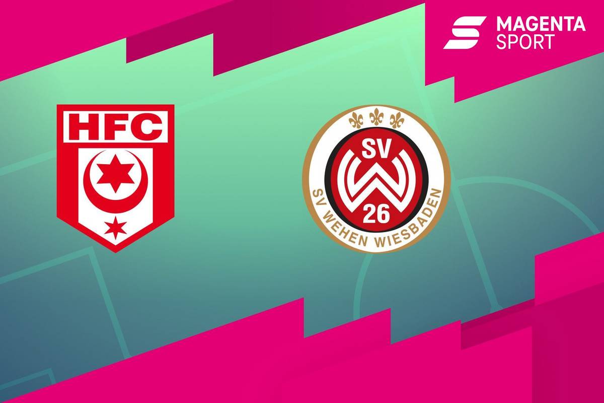 Hallescher FC - SV Wehen Wiesbaden: Tore und Highlights | 3. Liga