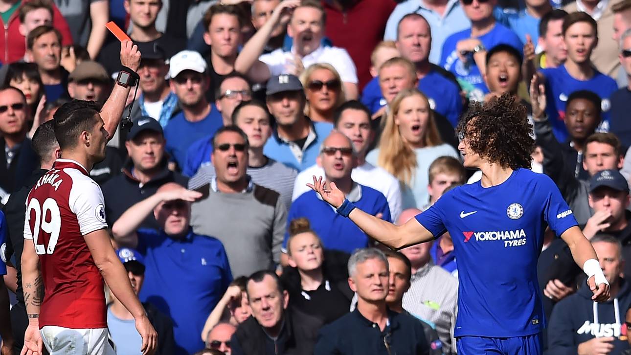 Skurrile Mahnung vor Luiz-Rot