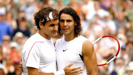 Roger Federer und Rafael Nadal prägen eine Tennis-Ära